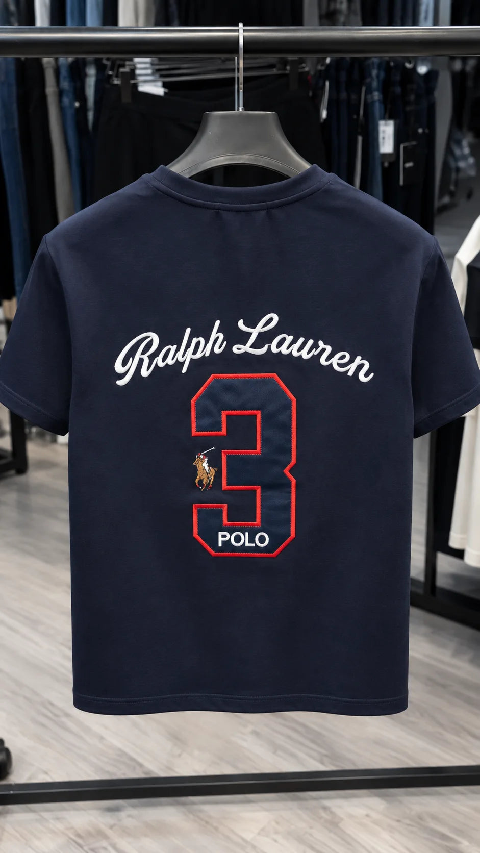 Heritage No. 3 Embroidered T-Shirt