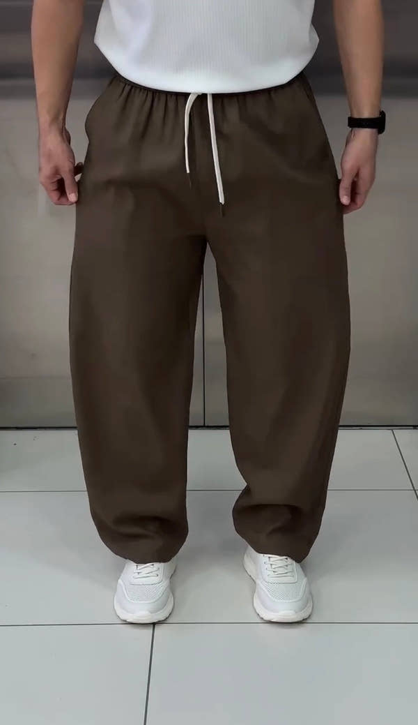 Relaxed Fit Summer Drawstring Trouser
