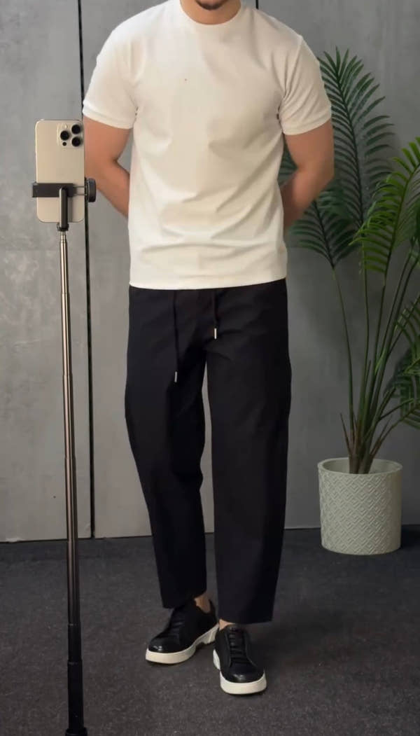 Men's Casual Summer Ankle Trouser
