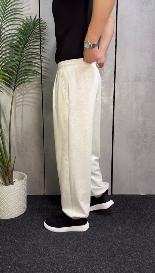 Casual Baggy Pants with Drawstring Waist — view 3