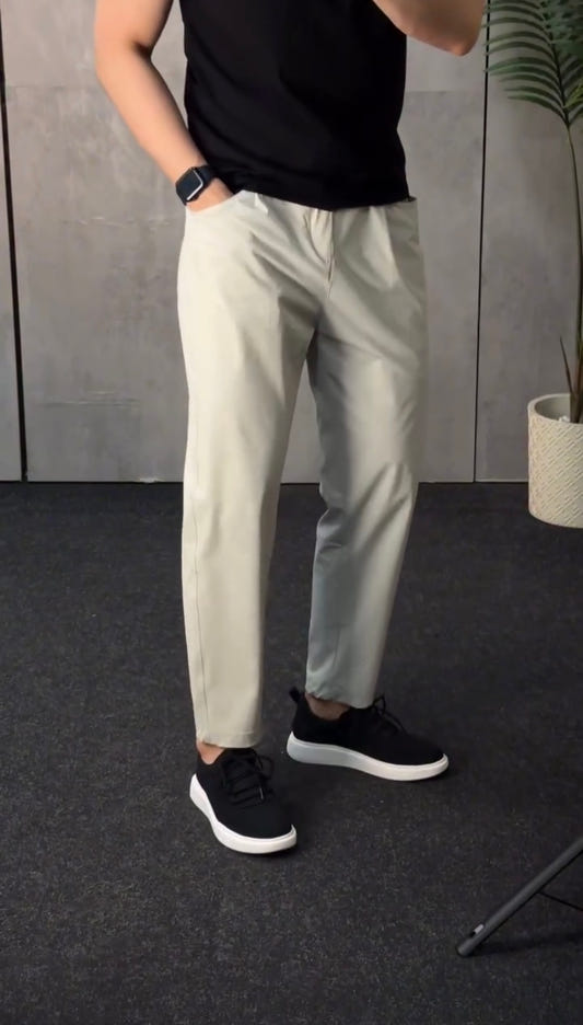 Minimalist Tailored Everyday Trousers — hover view