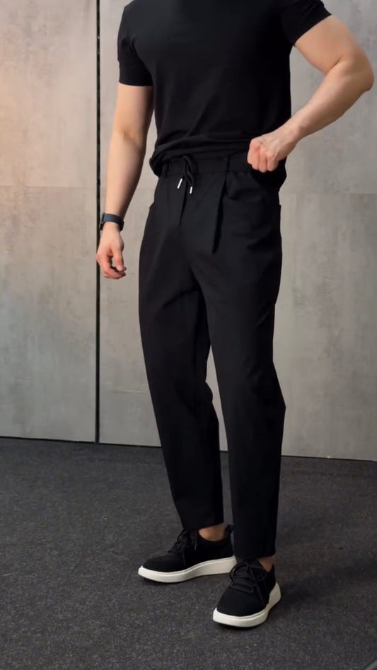 Minimalist Tailored Everyday Trousers — view 3