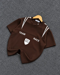 Race Team Oversized Graphic T-Shirt