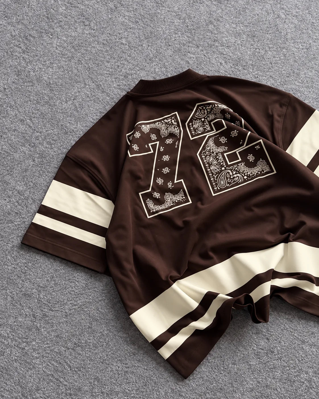 72 Bandana Oversized Sports Jersey
