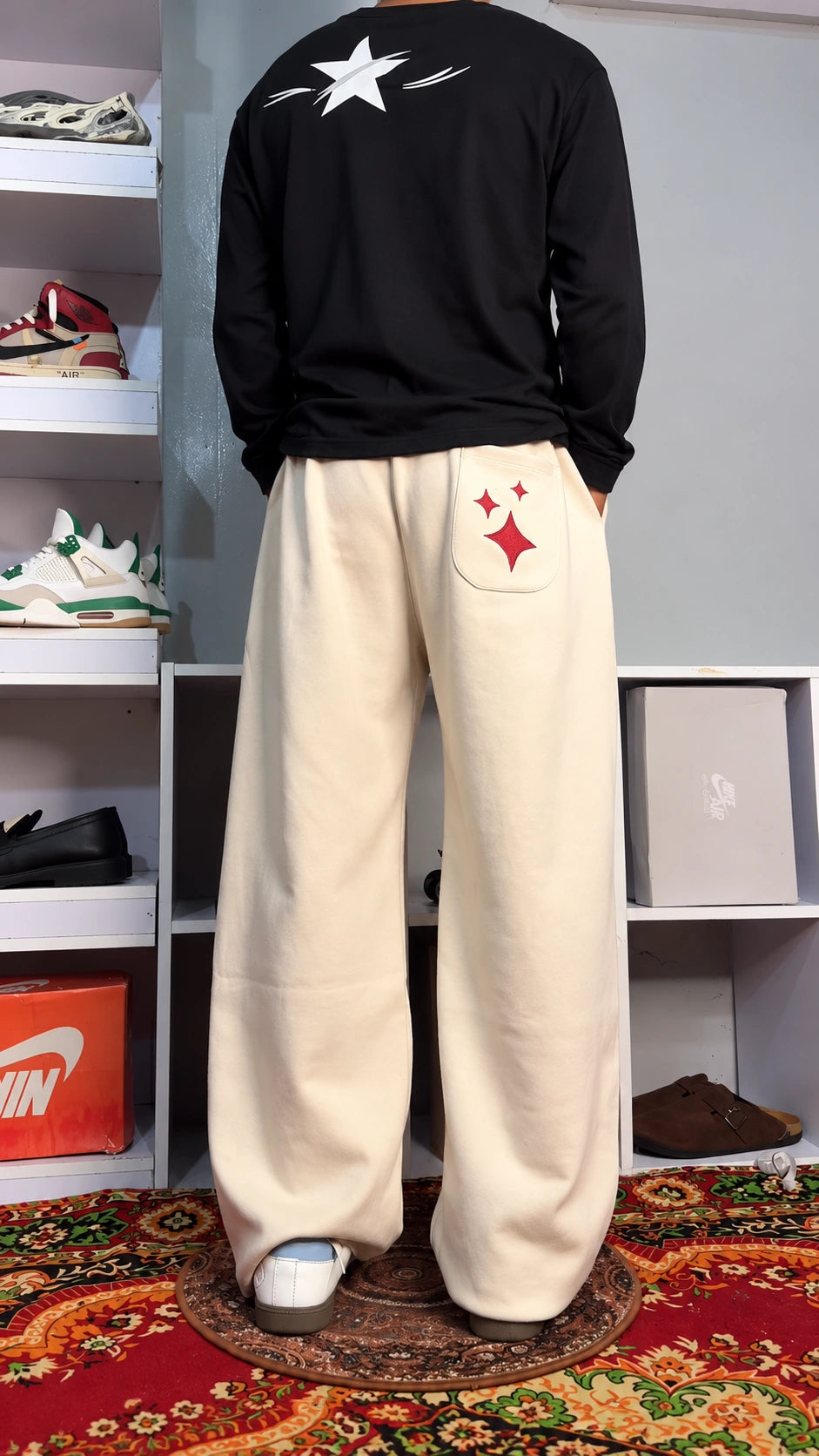 Starline Wide-Leg Track Pants