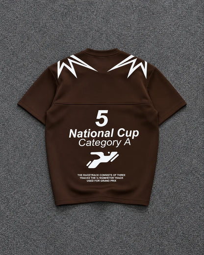 Race Team Oversized Graphic T-Shirt