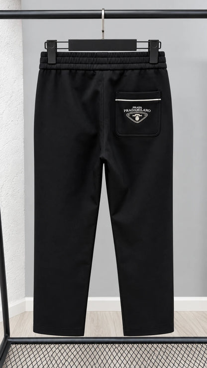 Premium Contrast Piping Track Trousers