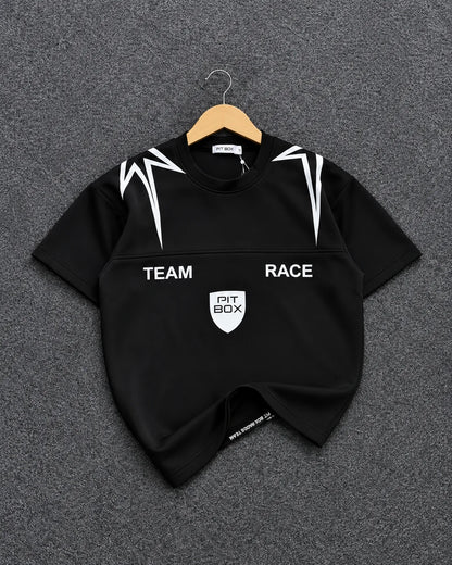 Race Team Oversized Graphic T-Shirt
