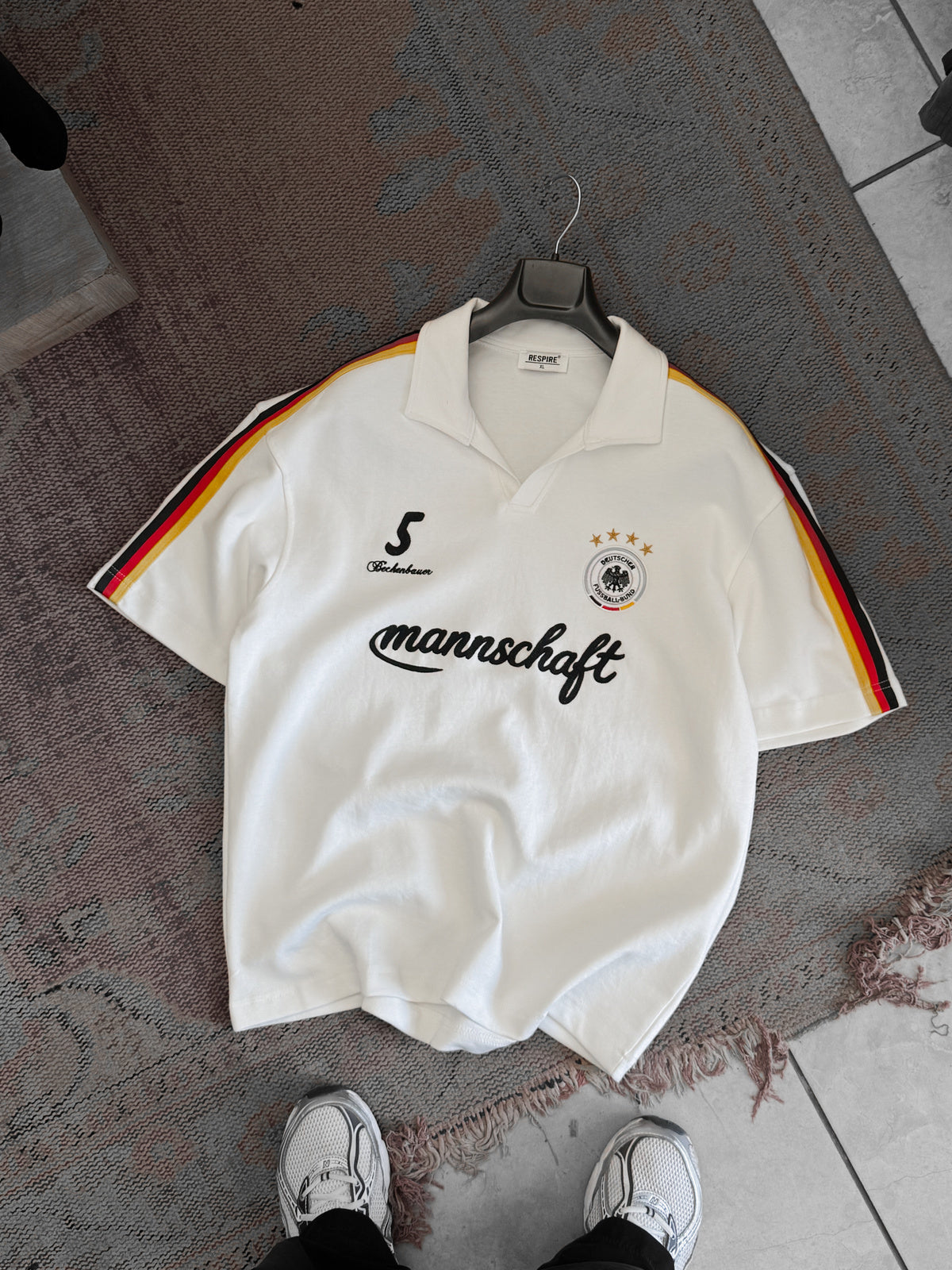 Two-Thread T-Shirt with Germany Emblem