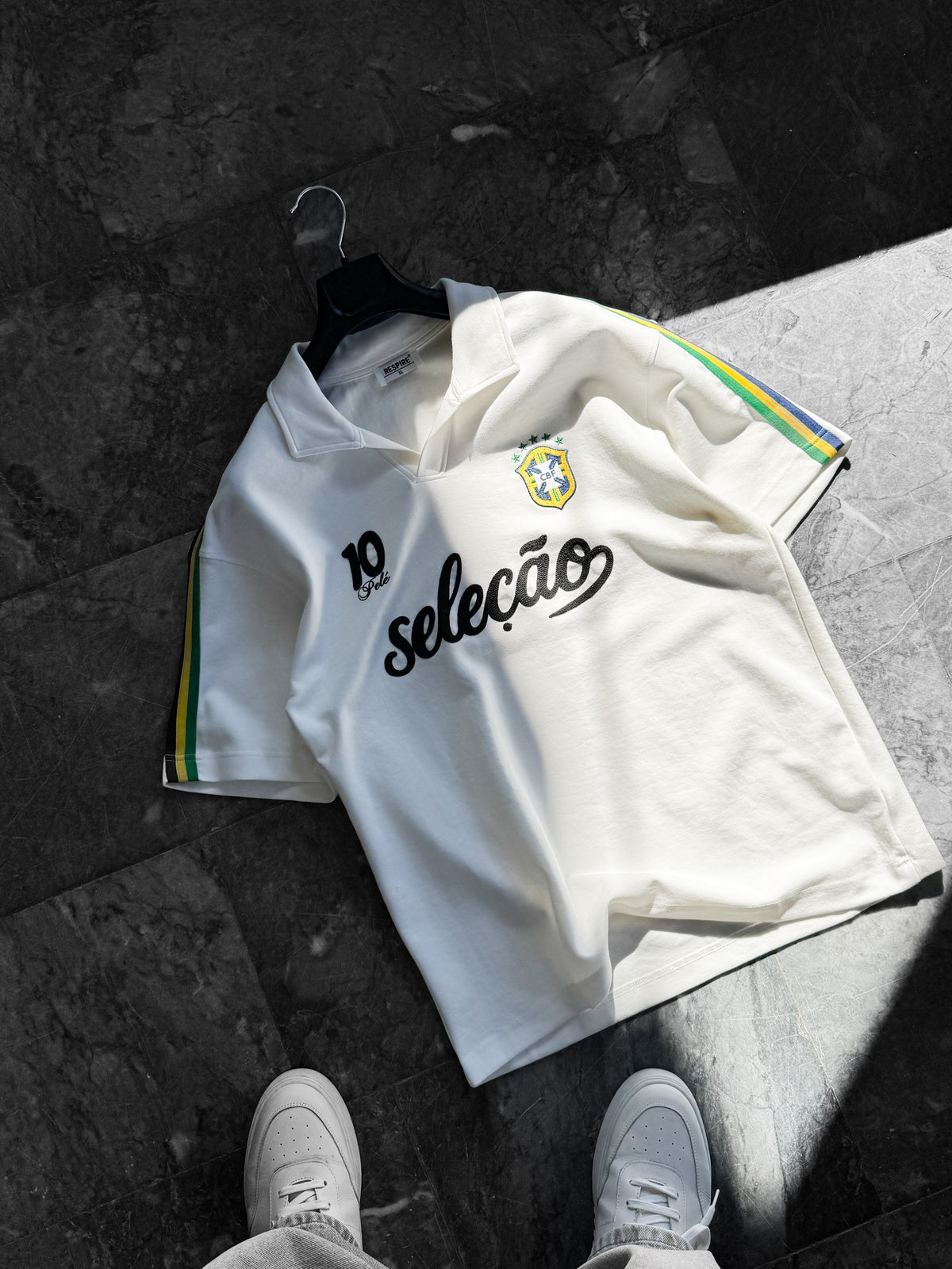 Two-Thread T-Shirt with Brazil Emblem