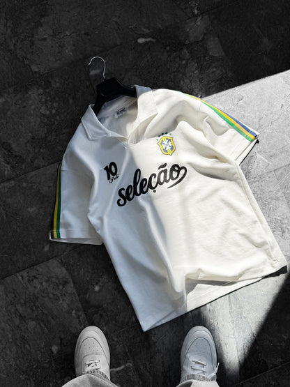 Two-Thread T-Shirt with Brazil Emblem