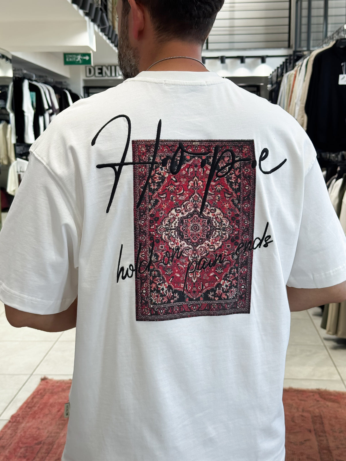 Hope Carpet Patch Oversize T-Shirt
