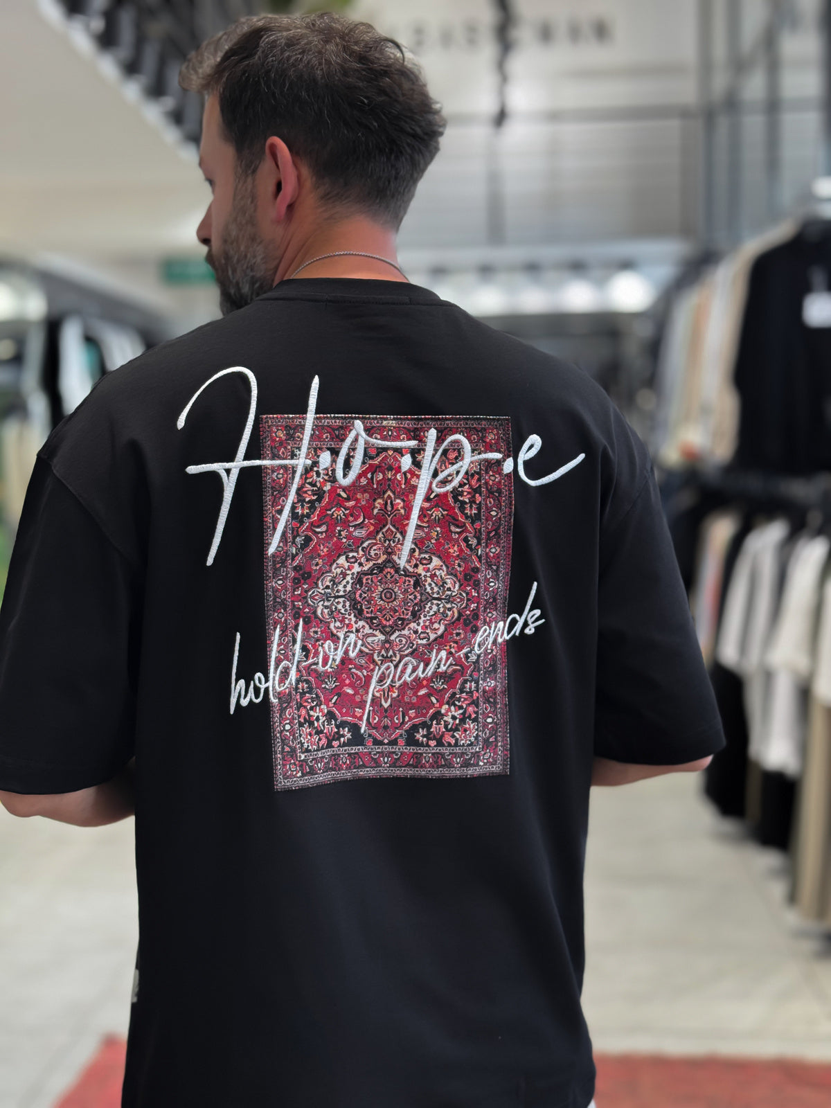 Hope Carpet Patch Oversize T-Shirt