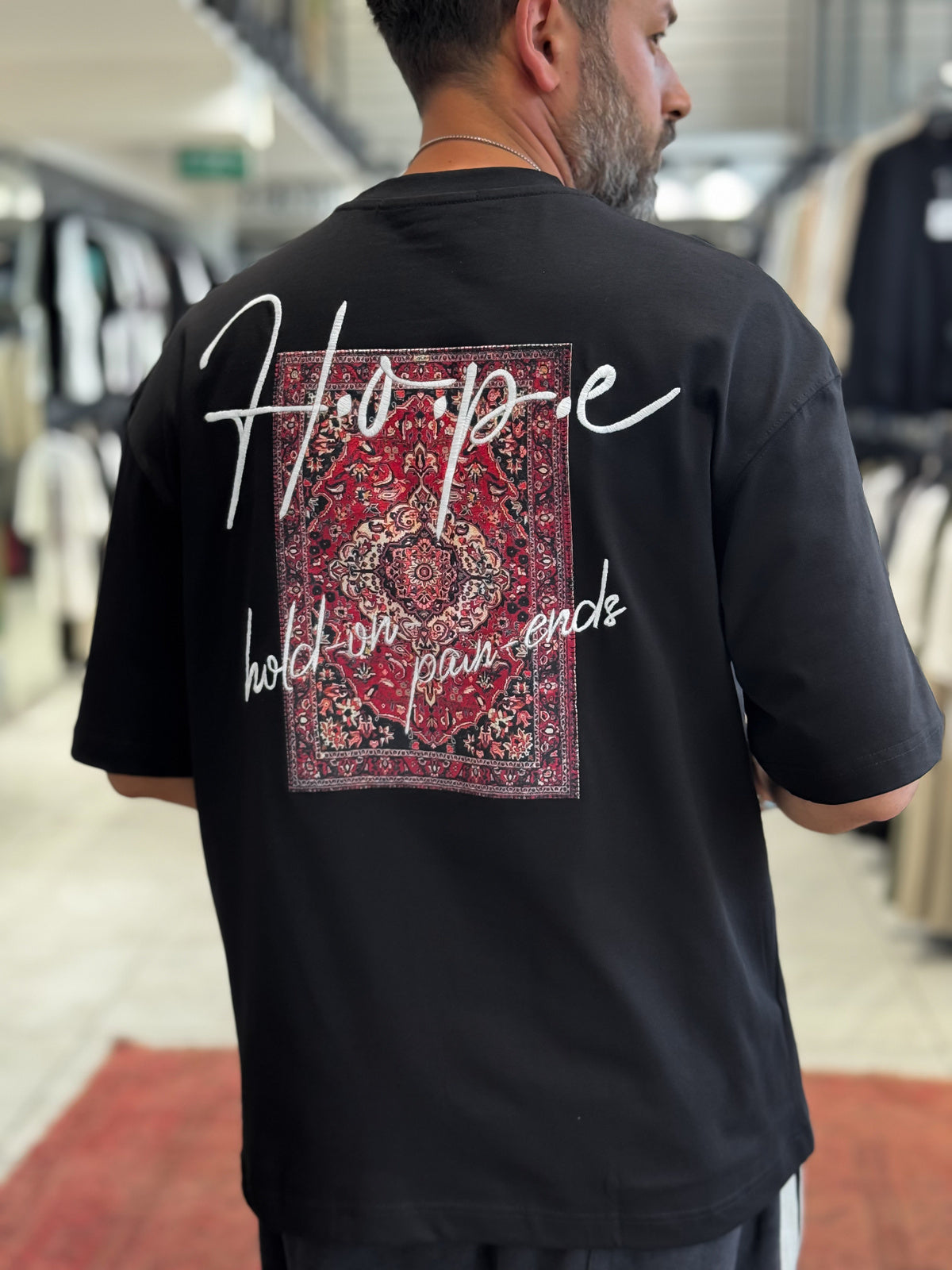 Hope Carpet Patch Oversize T-Shirt
