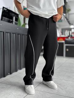 Contour Piped Relaxed Track Pants