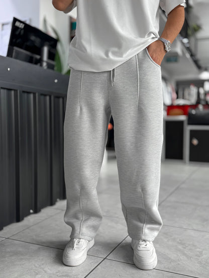 Sculpted Seam Relaxed Trousers