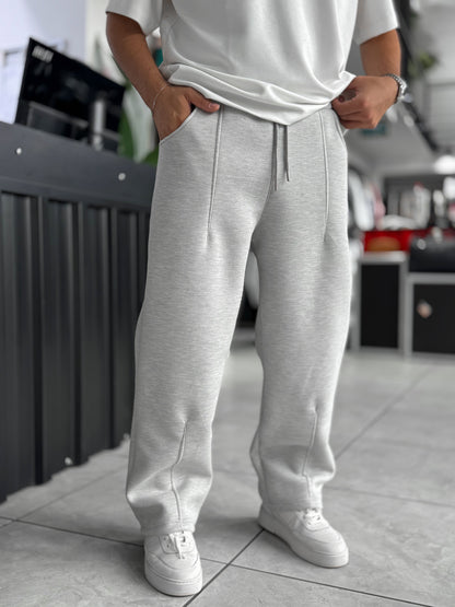 Sculpted Seam Relaxed Trousers