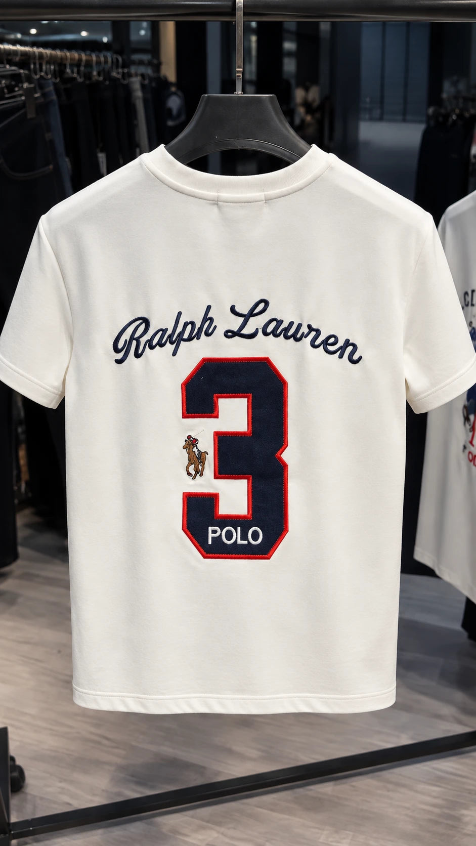 Heritage No. 3 Embroidered T-Shirt