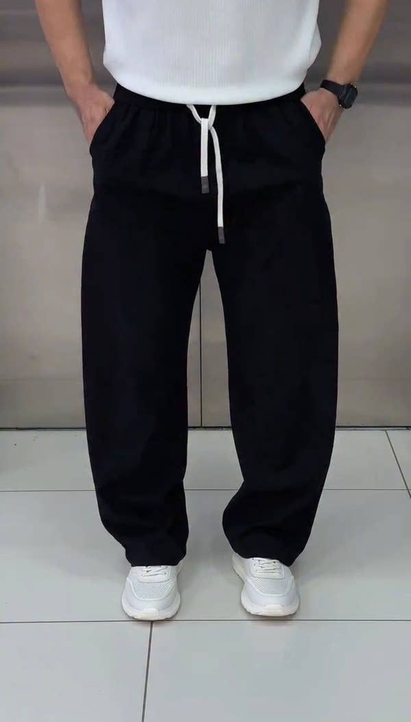 Relaxed Fit Summer Drawstring Trouser
