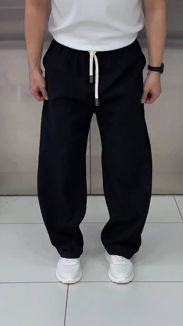 Relaxed Fit Summer Drawstring Trouser