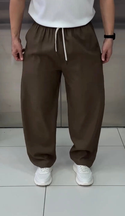 Relaxed Fit Summer Drawstring Trouser