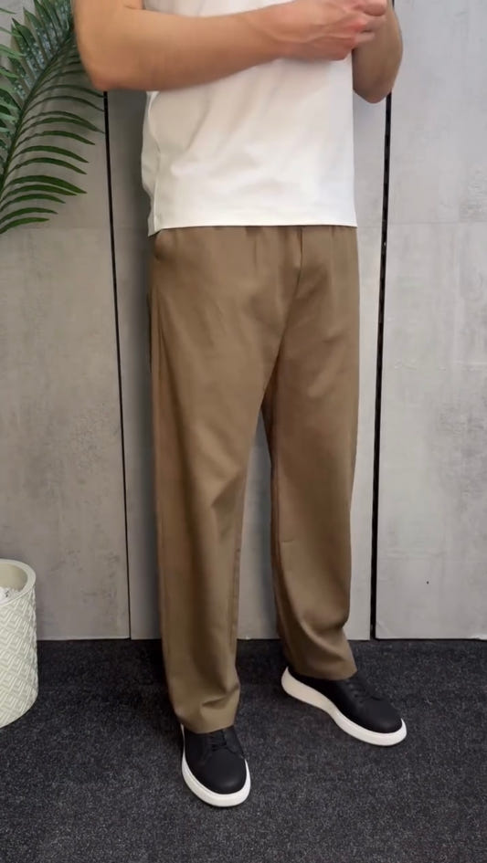 Classic Straight-Leg Daily Wear Pants — view 3