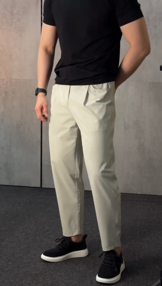 Minimalist Tailored Everyday Trousers — view 1