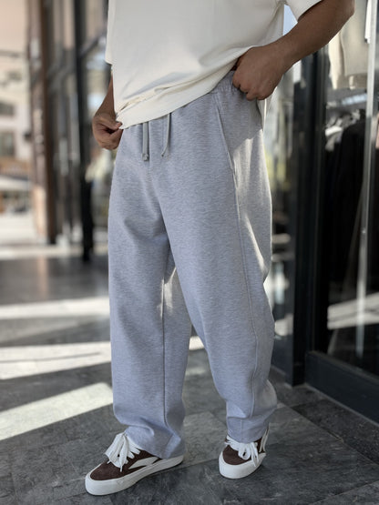 Relaxed Straight-Leg Trousers