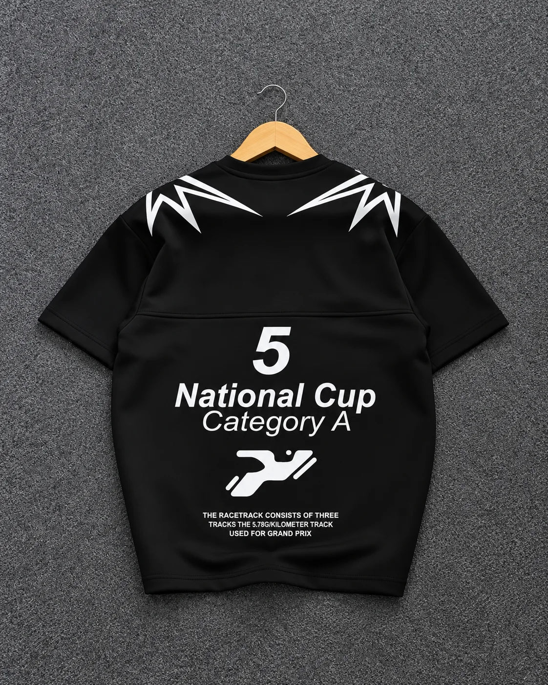 Race Team Oversized Graphic T-Shirt
