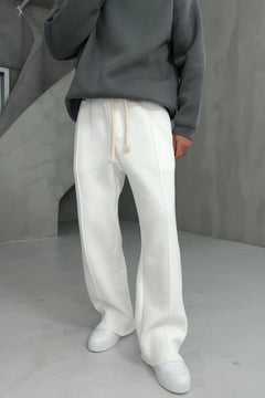 Studio Line Wide-Leg Trousers