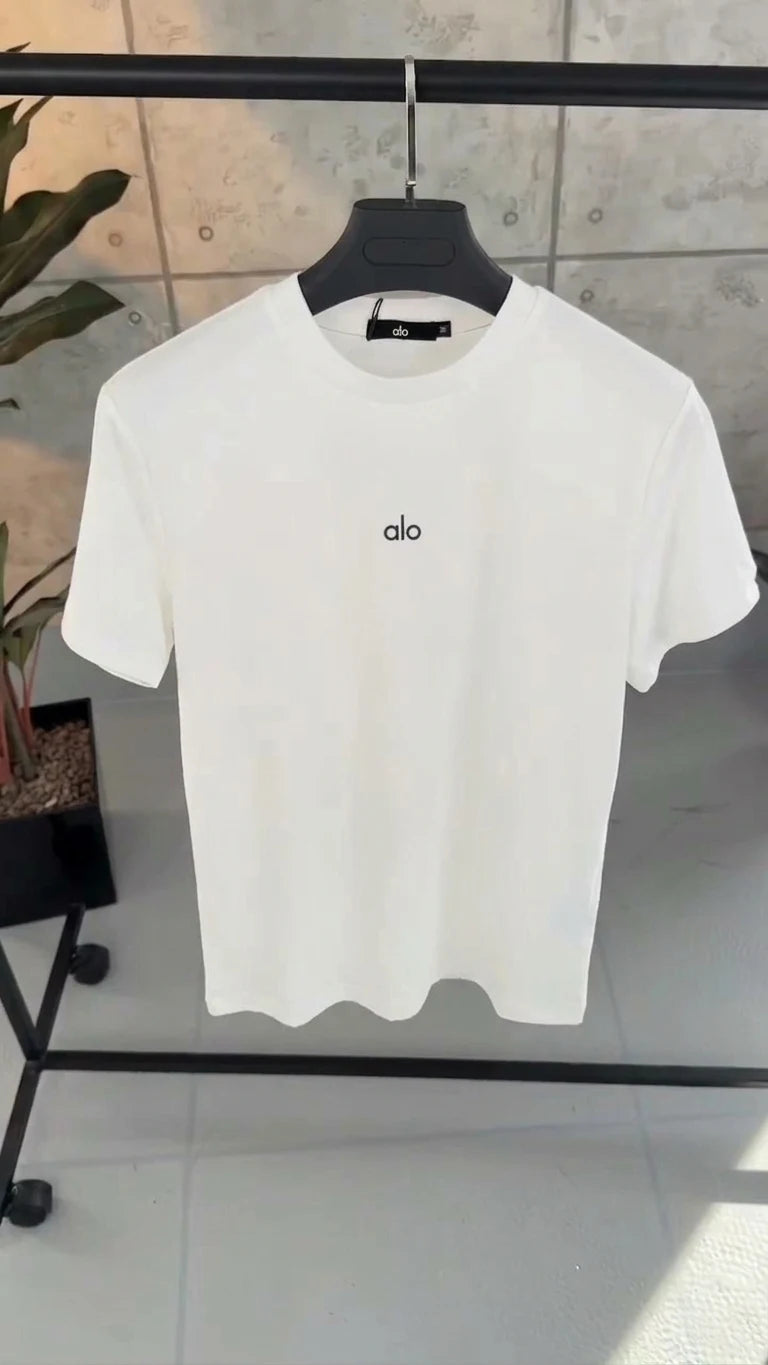 Plain White Short Sleeve Tee