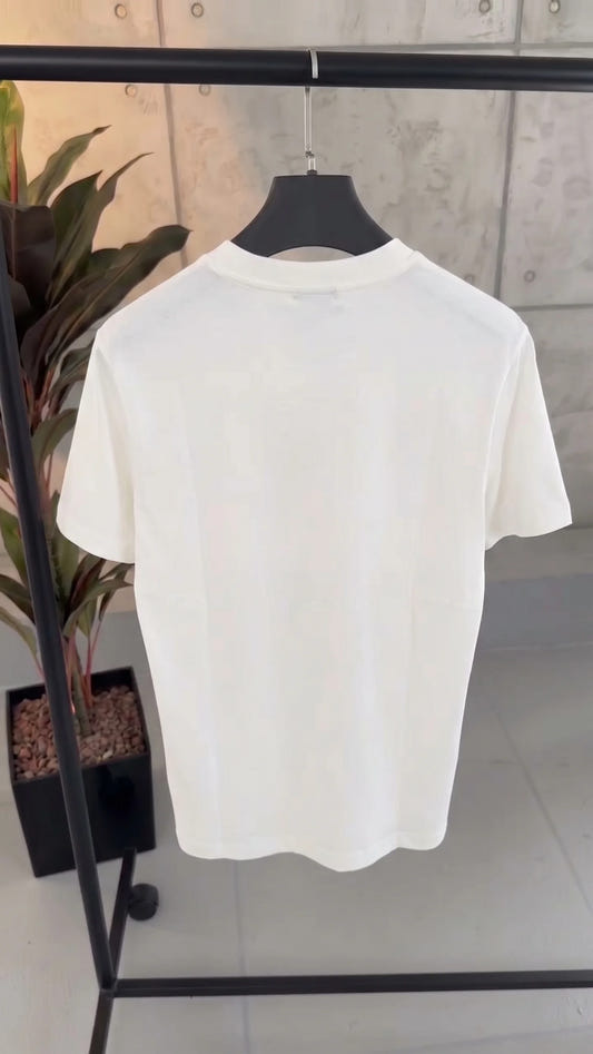 Plain White Short Sleeve Tee